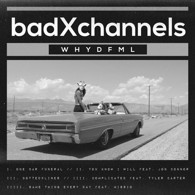 badXchannels announces debut EP »WHYDFML« and premiers 'One Car Funeral'