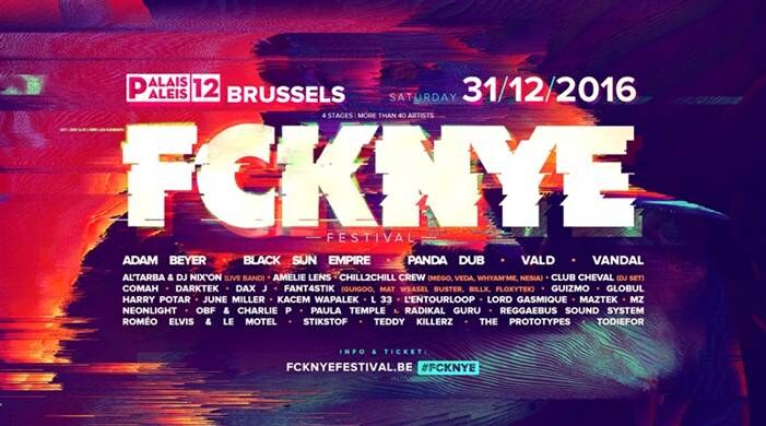 FCKNYE Festival verwacht opnieuw meer dan 10.000 bezoekers in 4 zalen met  40 artiesten