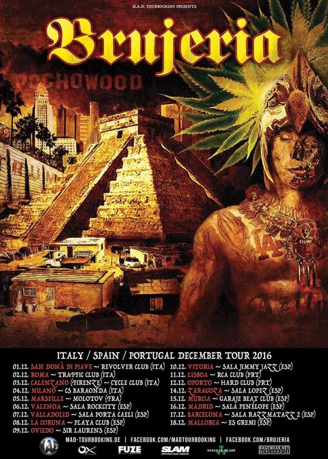 Brujeria kick off European tour this week!