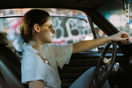 The Rolling Stones 'Ride'em on down' video starring award-winning American actress 