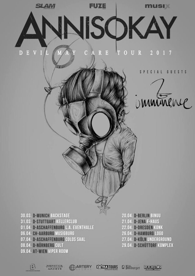 Imminence To Support Annisokay On European Tour