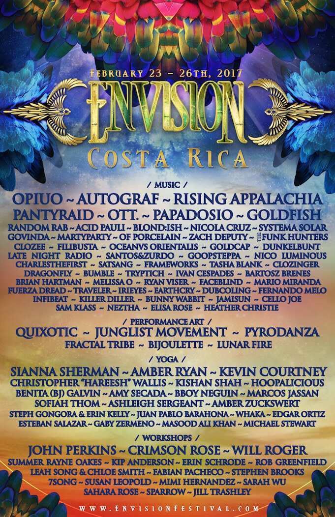 Envision Festival Costa Rica announces second phase line-up