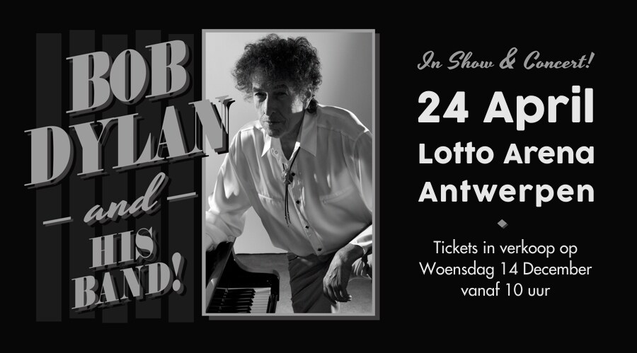 Bob Dylan op 24 April 2017 in Concert in de Lotto Arena