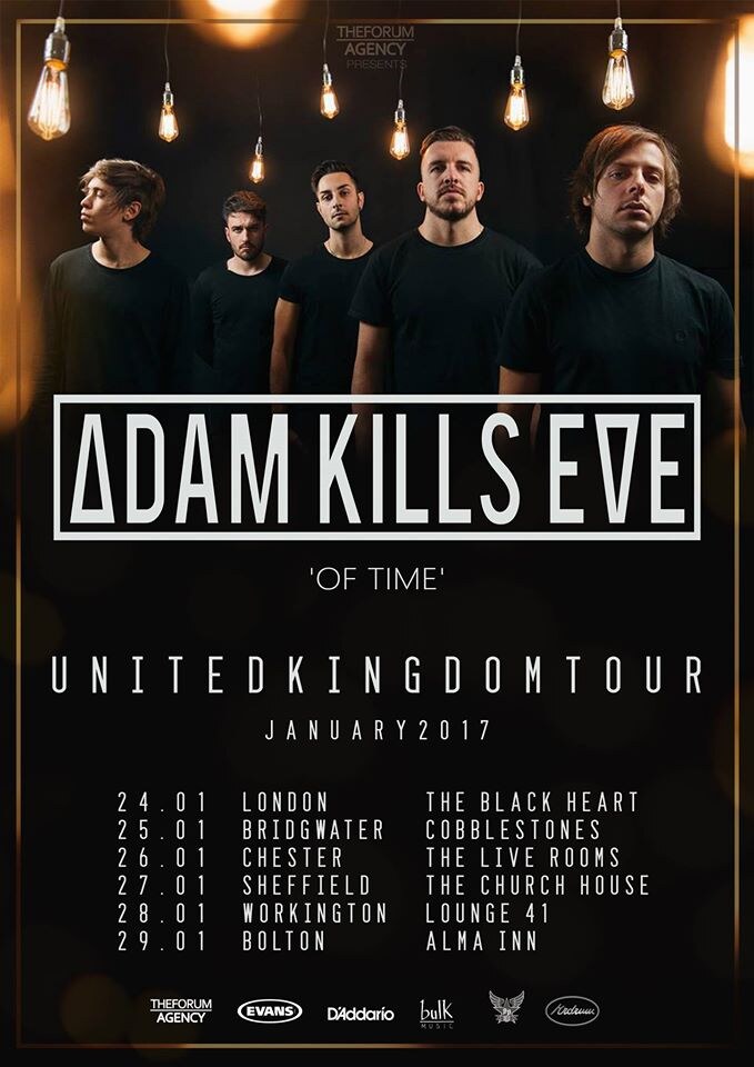 Adam Kills Eve announce UK tour