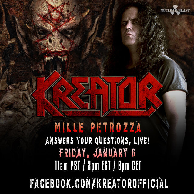 Kreator announce Facebook live Q&A, release 3rd »Gods Of Violence« trailer