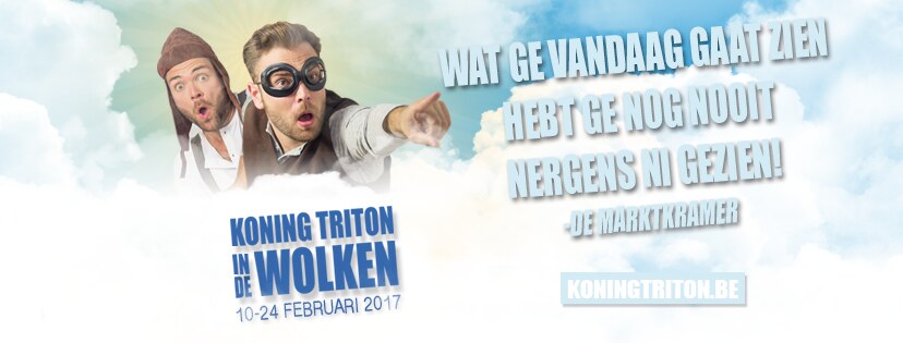 Koning Triton stelt voor In De Wolken