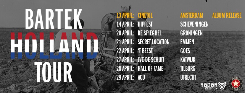 Debuutalbum BARTEK heet BARTEK en verschijnt op 13 april