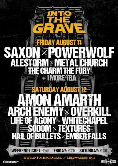 Into the Grave maakt dagindeling en nieuwe bands bekend!