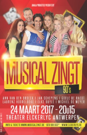 Musical Zingt brengt strakke live show met knipoog naar de jaren '90