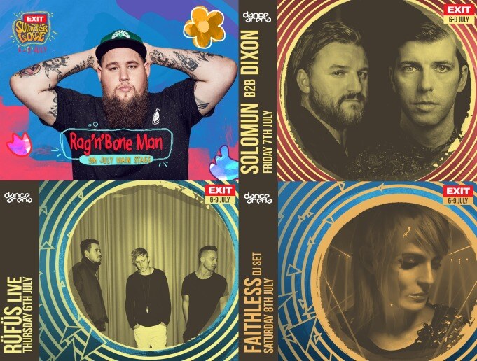 EXIT Festival's New Acts Include Rag'n'Bone Man and rare b2b set by Solomun & Dixon!