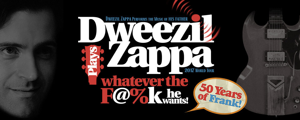 Dweezil Zappa komt op 16 oktober naar Bozar met ’50 Years Of Frank’