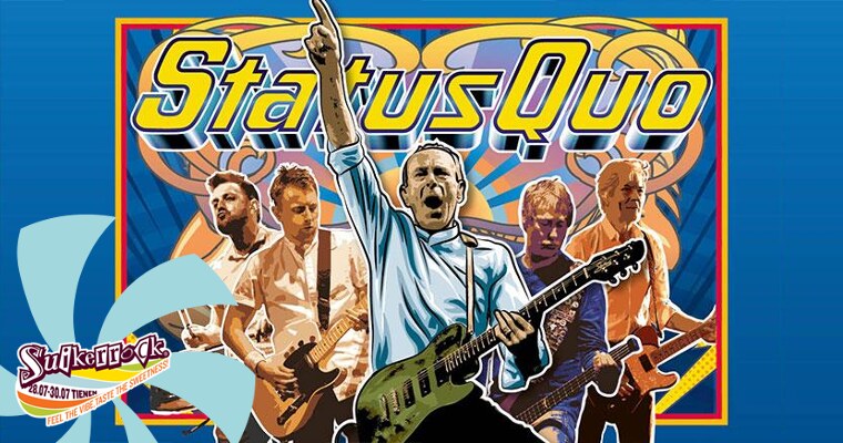 Status Quo komt naar Suikerrock 2017!