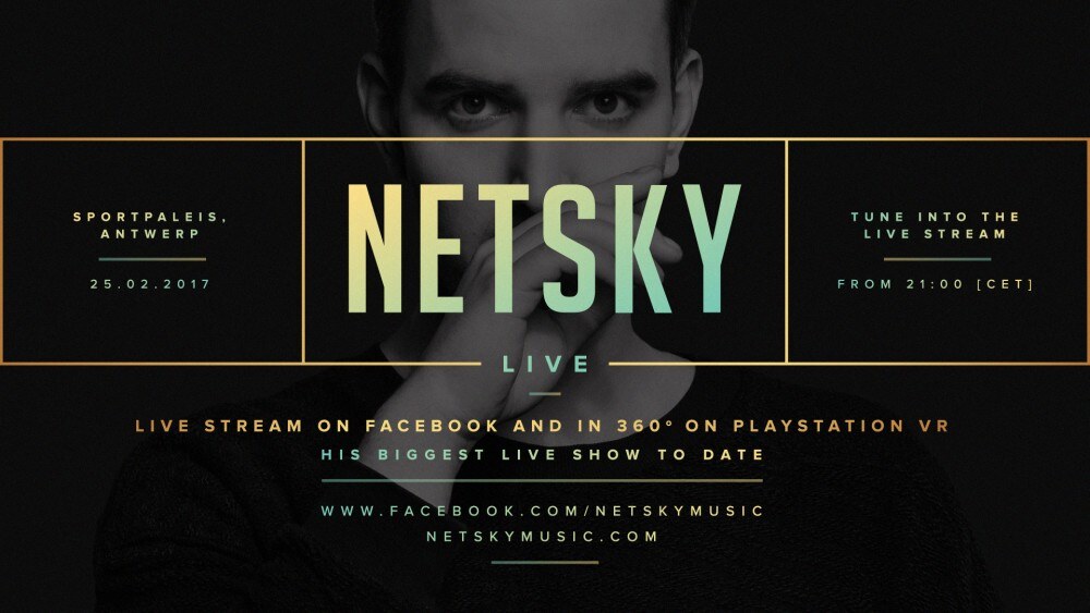 Ervaar Netsky Live In 360° Met Playstation VR