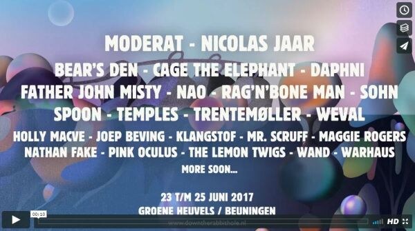 Down The Rabbit Hole maakt nieuwe namen bekend