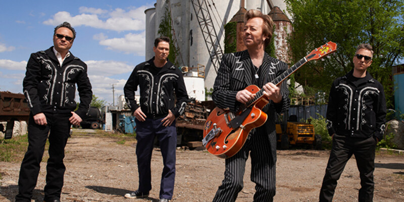 Brian Setzer's Rockabilly Riot op woensdag 12 juli 2017 in het OLT Rivierenhof