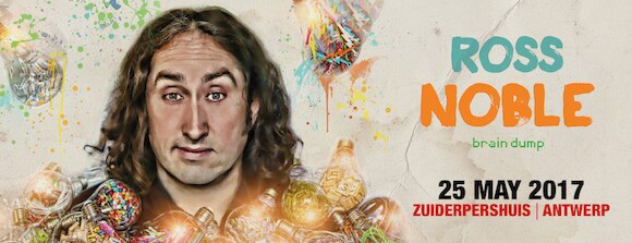 Britse comedian Ross Noble komt naar België