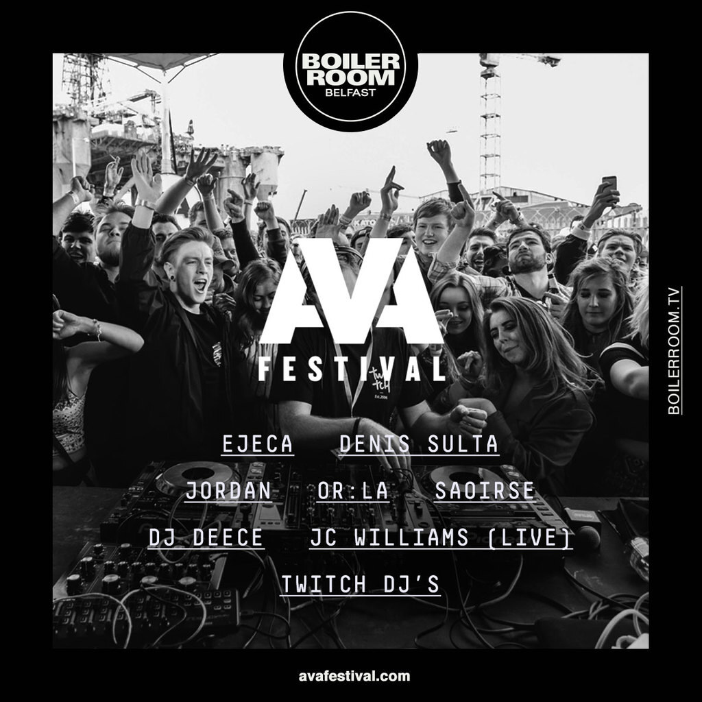 AVA Festival x Boiler Room Lineup announced with Ejeca, Denis Sulta, Jordan, OR:LA and more