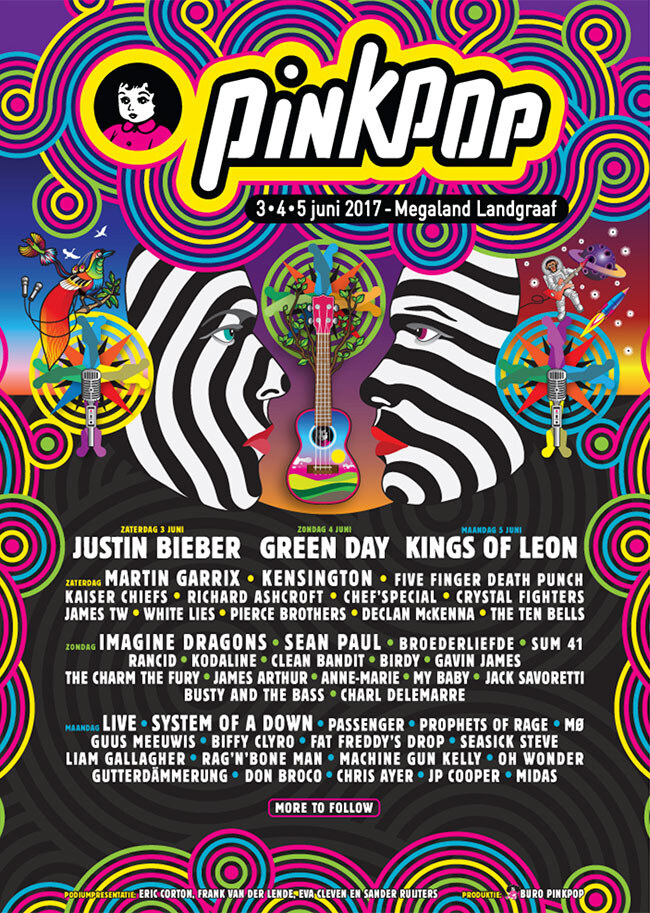 Pinkpop maakt line-up verder bekend