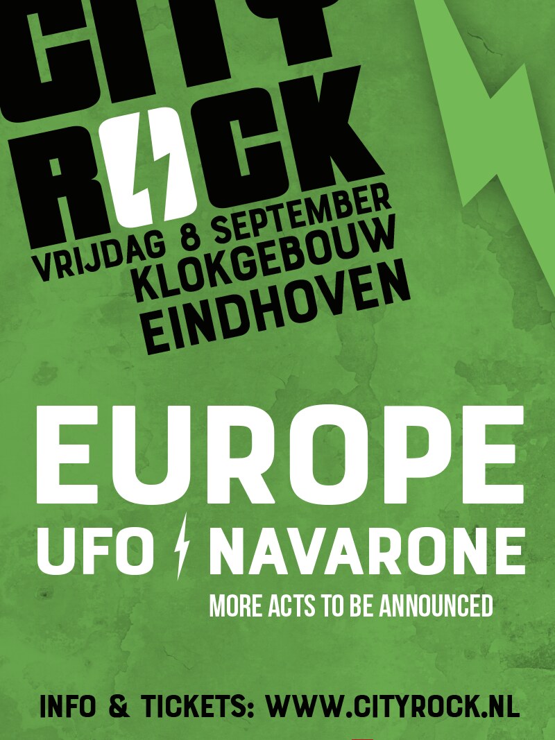UFO en Navarone naar CityRock Eindhoven