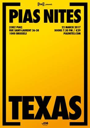 [PIAS] NITES verwelkomt Texas voor een intiem concert