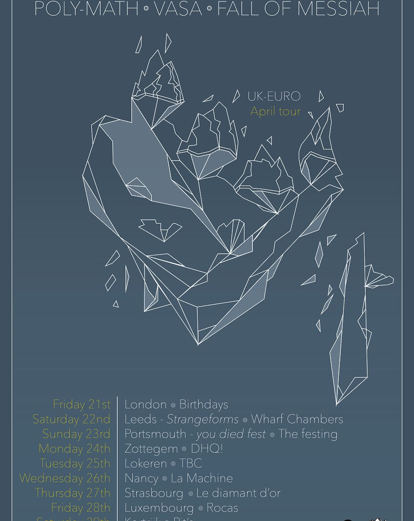 VASA Announce April 2017 UK/EU Dates With Poly-Math