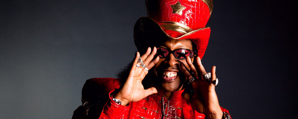 Funklegende Bootsy Collins komt op 28 juni naar OLT Rivierenhof