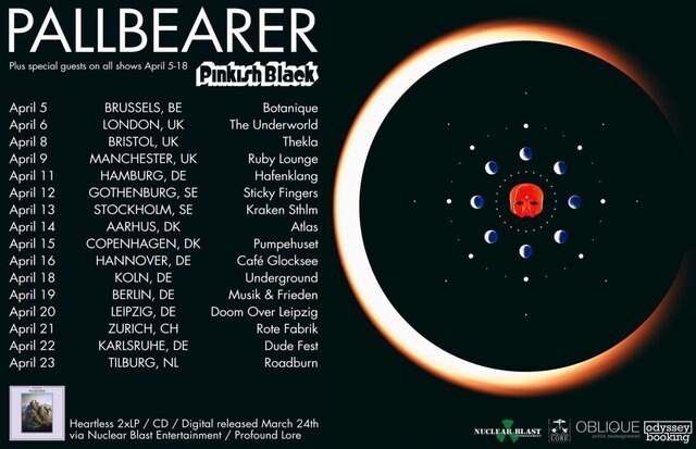Pallbearer kick off European headline tour next week!