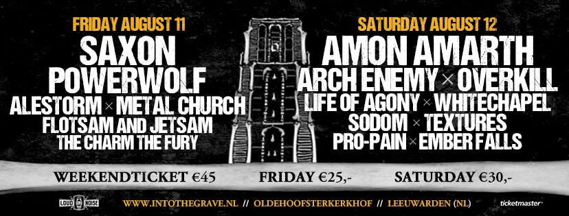 Line-up Into the Grave compleet: Flotsam and Jetsam en Pro-Pain bevestigd