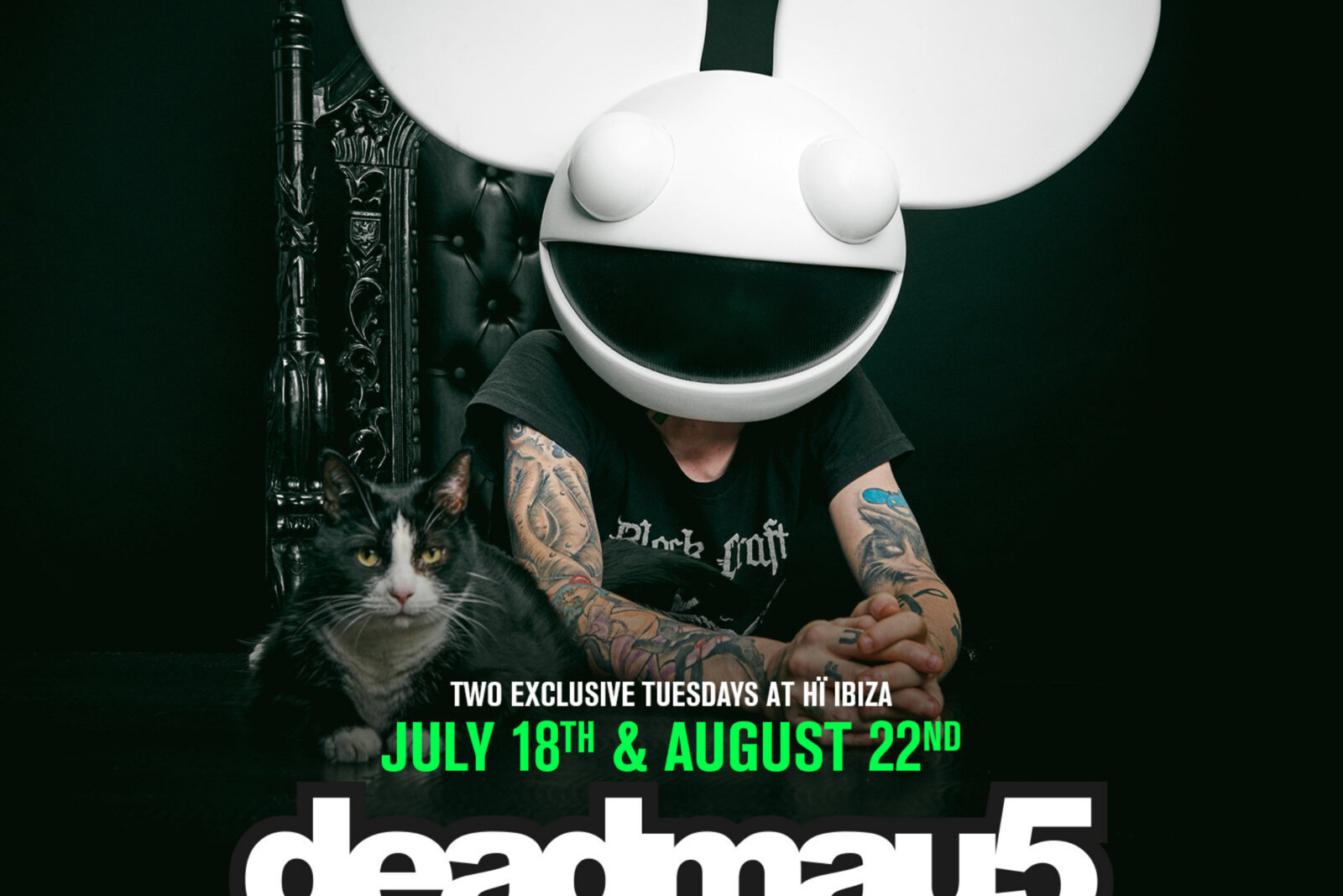 Hï Ibiza announces two exclusive deadmau5 shows with Eric Prydz 