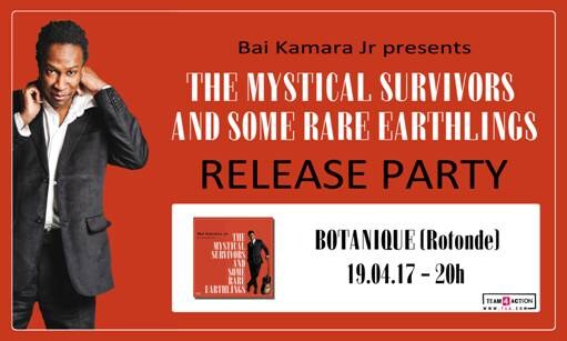 Bai Kamara Jr.: nieuw 'modern soul' album en releaseconcerten Bxl & Gent