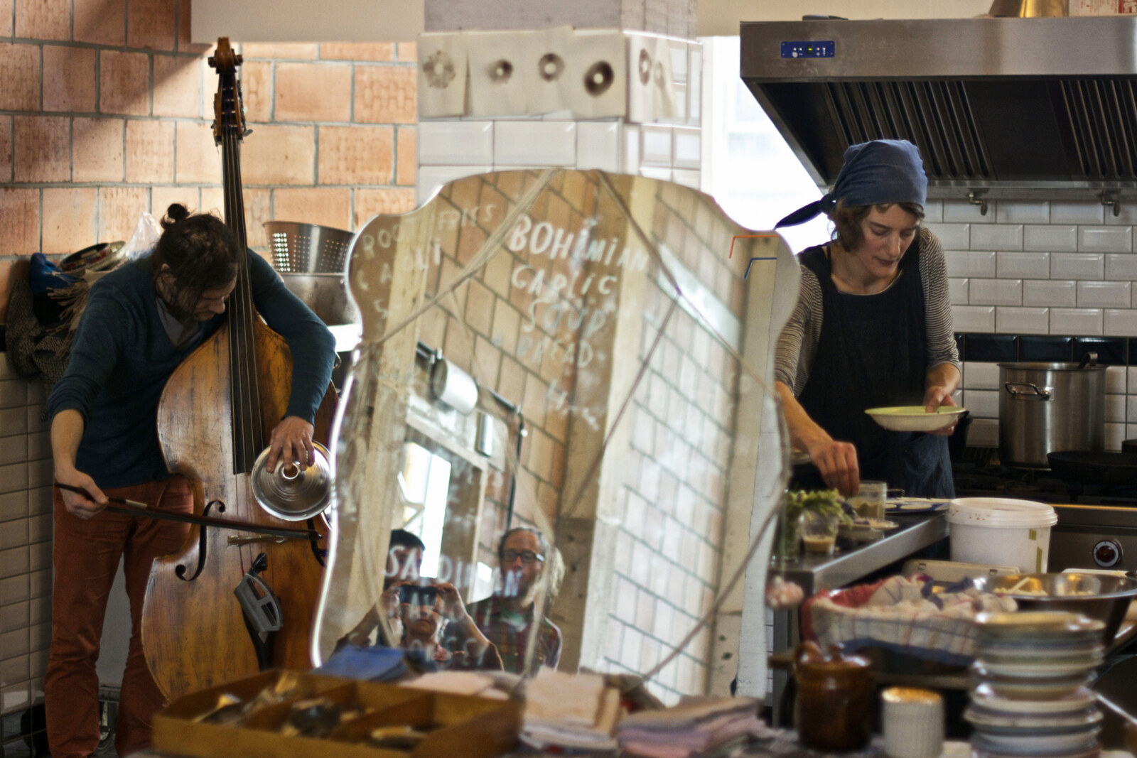 Garlic & Jazz: Look, Joachim Badenhorst en Otark in de keuken van Het Bos