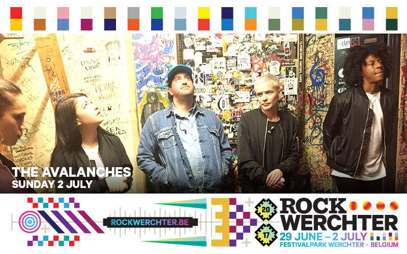 Affiche Rock Werchter 2017 helemaal rond