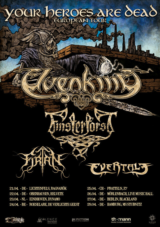 Evertale - new album - new drummer - tour kicks off tomorrow