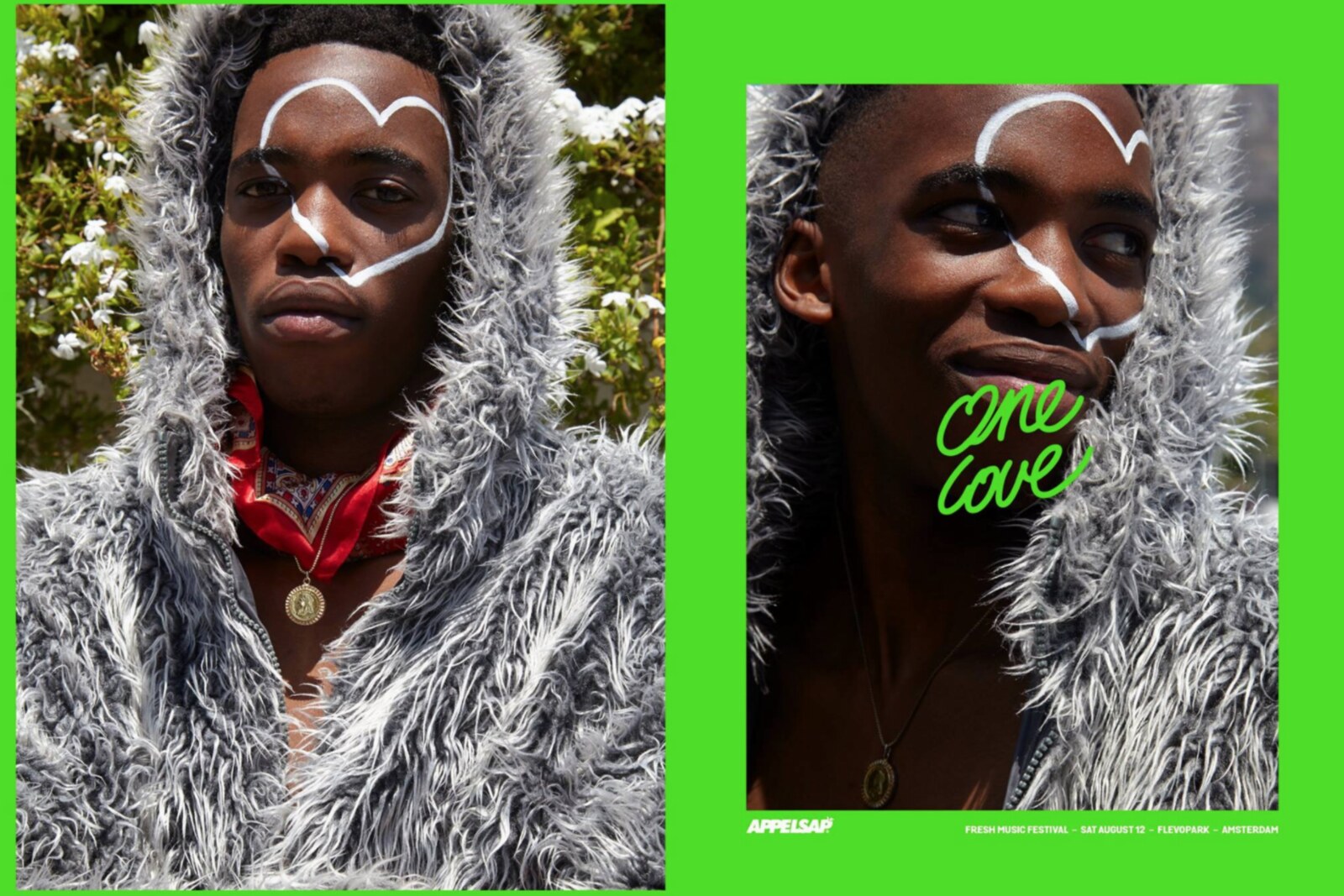 Applesap Fresh Festival launch 'ONE LOVE' campaign