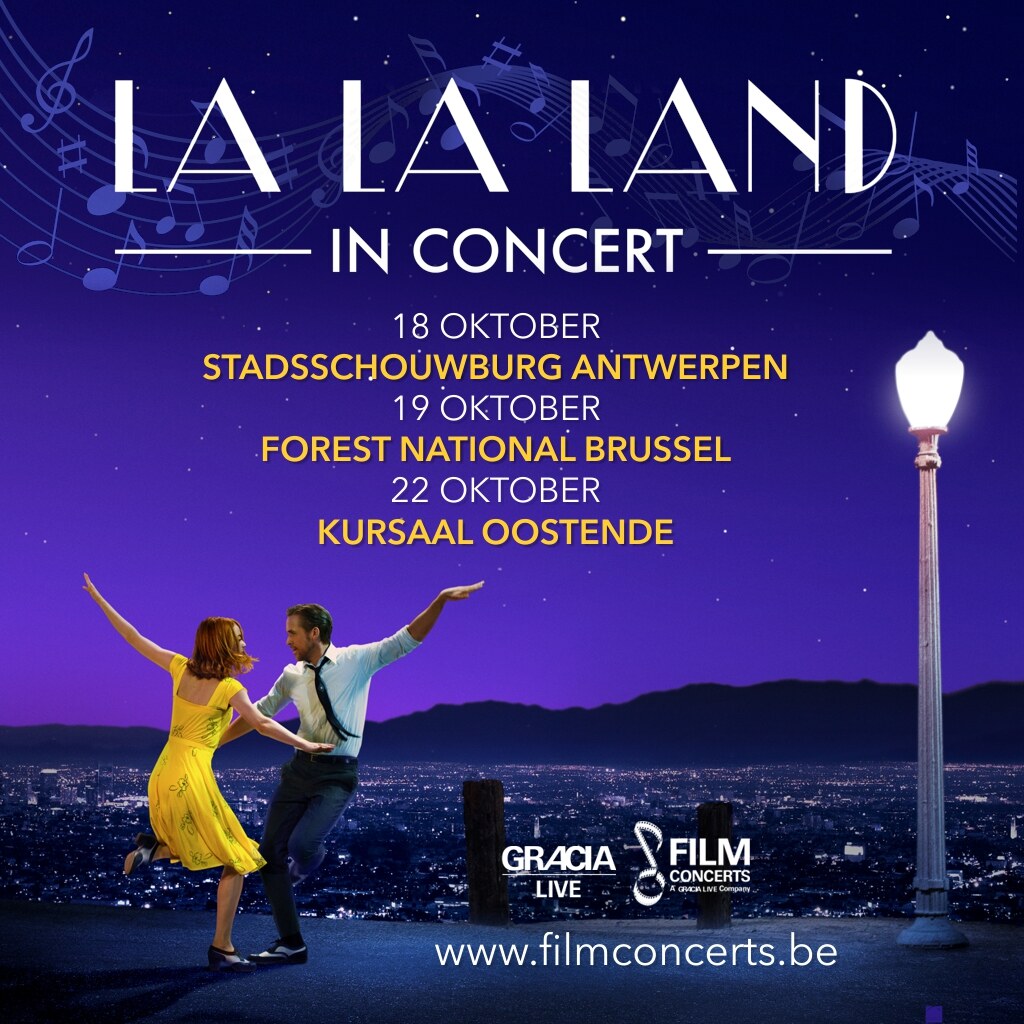 LA LA LAND in concert tournee in België