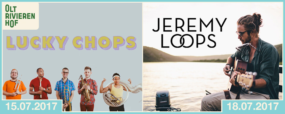 Lucky Chops en Jeremy Loops komen op 15 en 18 juli naar het Openluchttheater Rivierenhof
