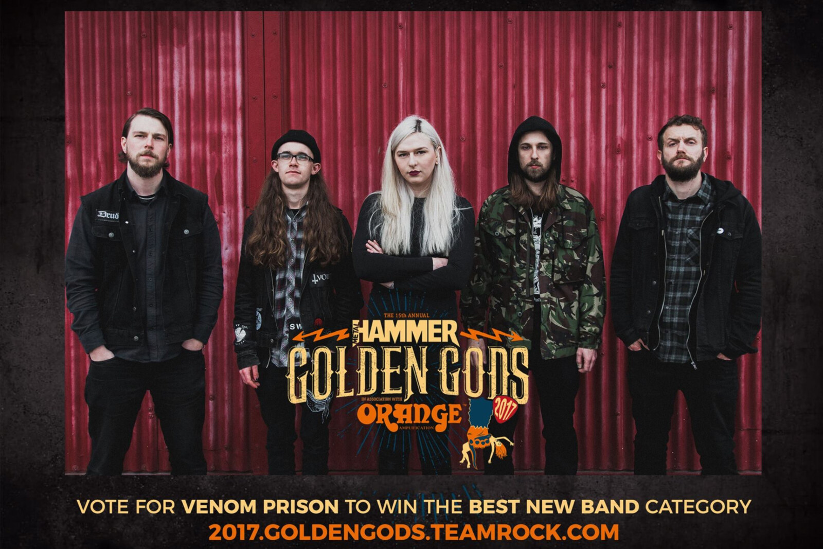 Venom Prison - Metal Hammer Golden Gods Nomination - Vote Now