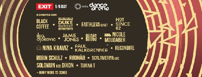 Nina Kraviz, Rødhåd and Nicole Moudaber Join EXIT Dance Arena Line Up!