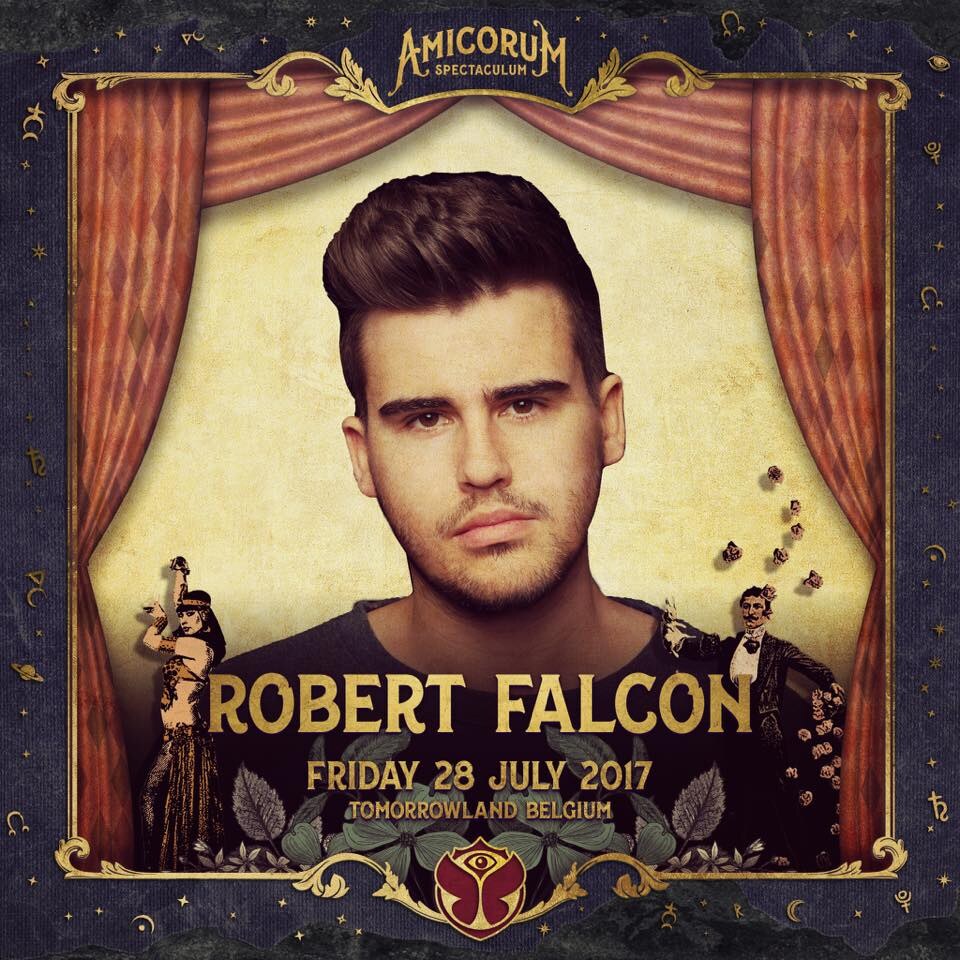 22-jarige dj Robert Falcon mag zich opmaken voor waanzinnige Tomorrowland-tweedaagse