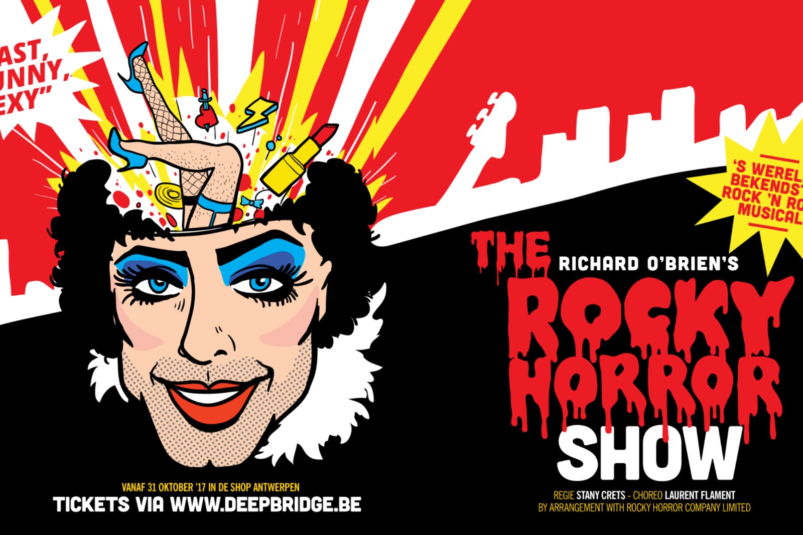 Stany Crets kiest voor top musicalcast in zijn Rocky Horror Show
