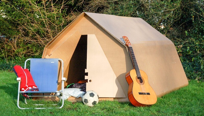 Slapen in een kartonnen tent? Dat kan tijdens Festival Mundial!