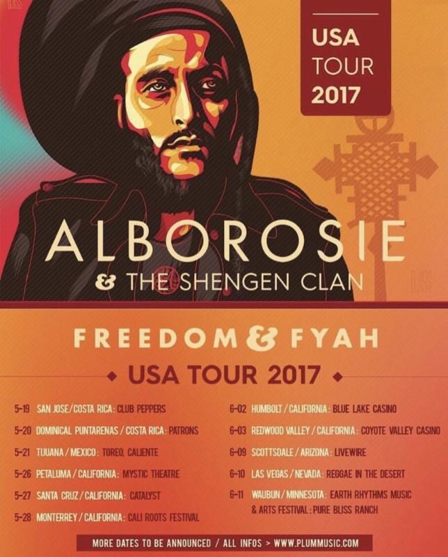 Alborosie Freedom & Fyah US Tour