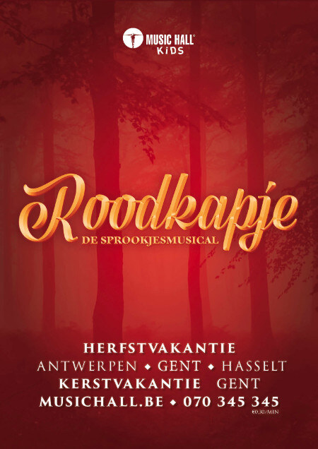 Lauren De Ruyck wordt Roodkapje in gloednieuwe, interactieve sprookjesmusical!
