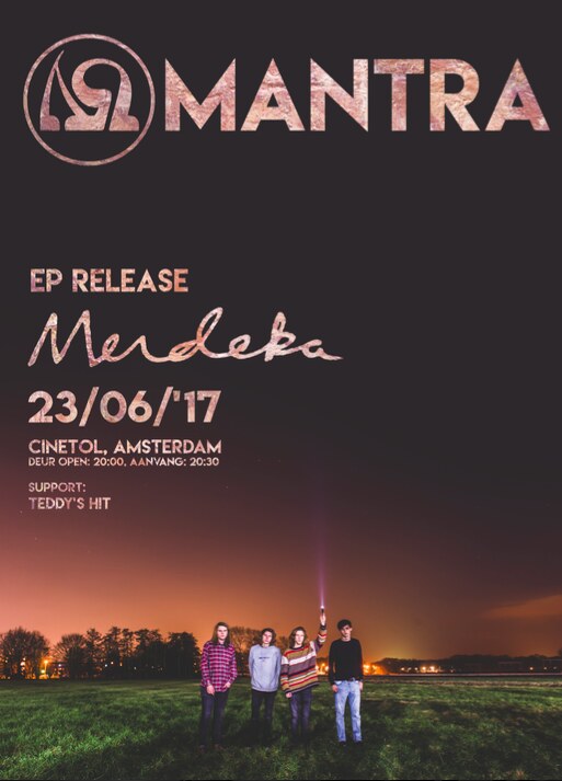 Releaseshow Mantra op 23 juni in Cinetol, Amsterdam!