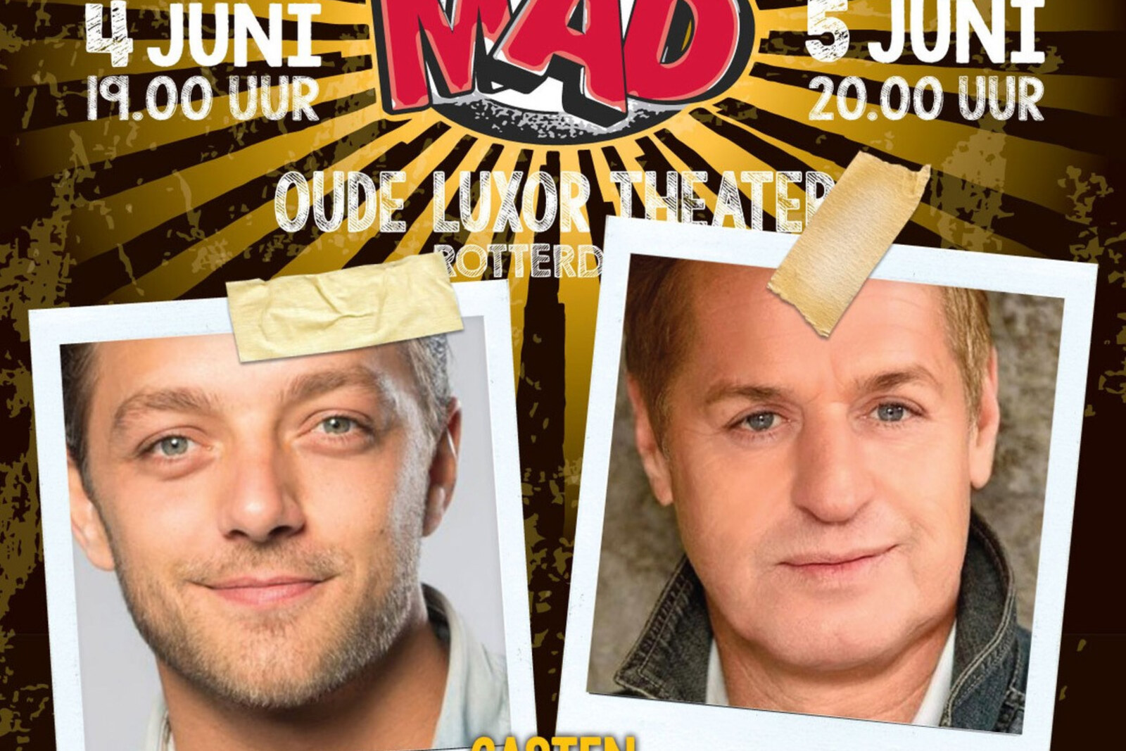 Ook Tommie Christiaan en Tony Neef in Musicals Gone Mad
