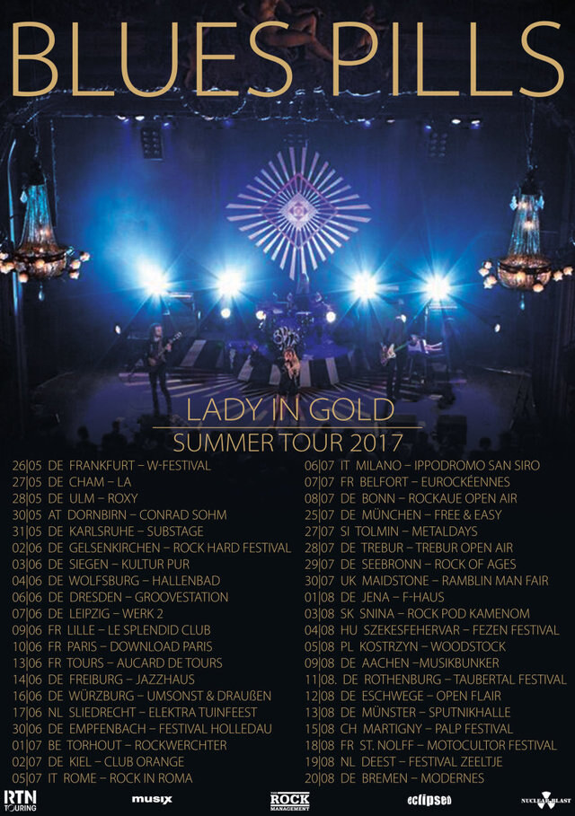 Blues Pills summer tour kicks of tomorrow!