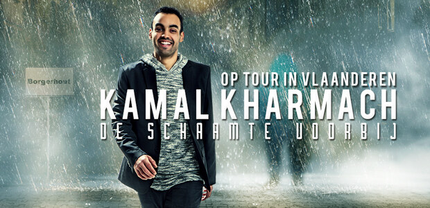 Kamal Kharmach toert vanaf september door Vlaanderen met eerste show