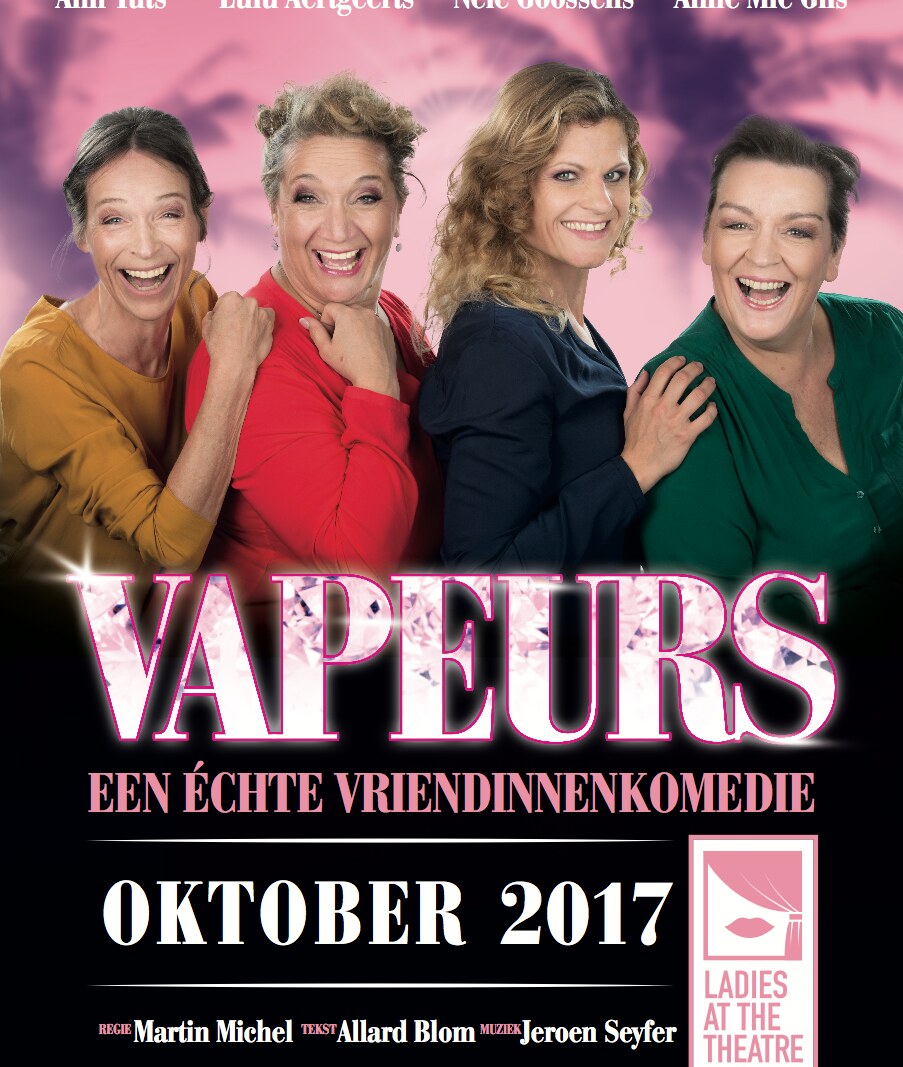 James Cooke lanceert nieuw theaterconcept in Vlaanderen:"Ladies at the theatre".
