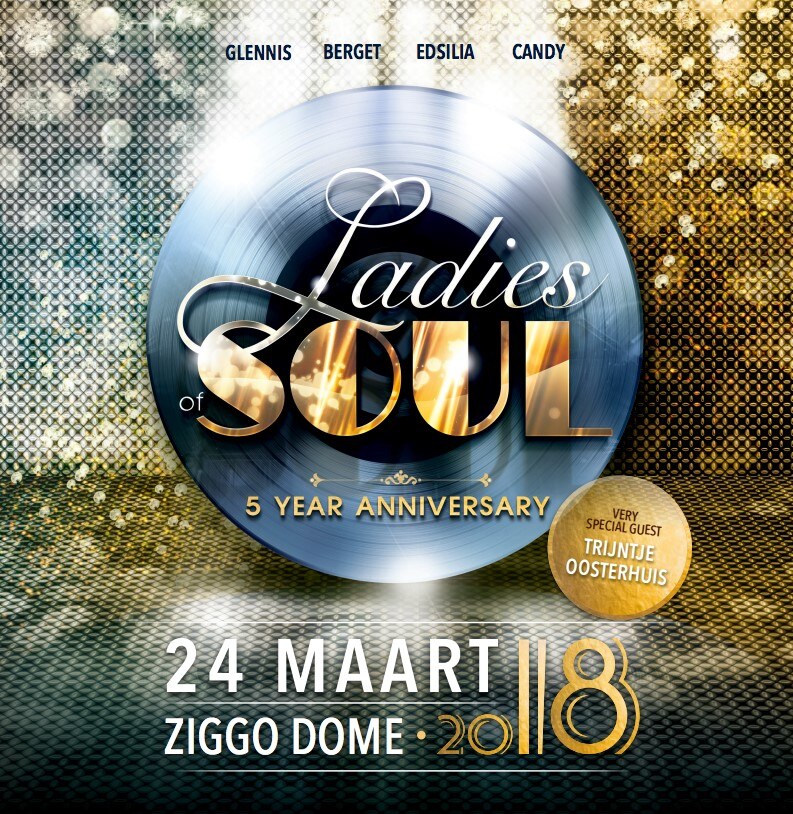 Ladies of Soul viert 5-jarig jubileum in de Ziggo Dome in de lente van 2018!