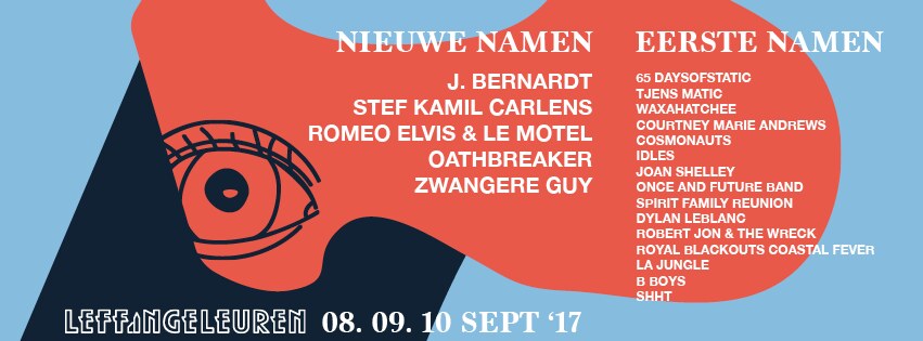 Nieuwe namen Leffingeleuren 2017